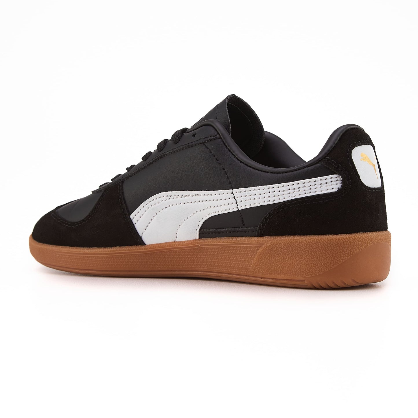 Puma Palermo Leather Black Gray Gum