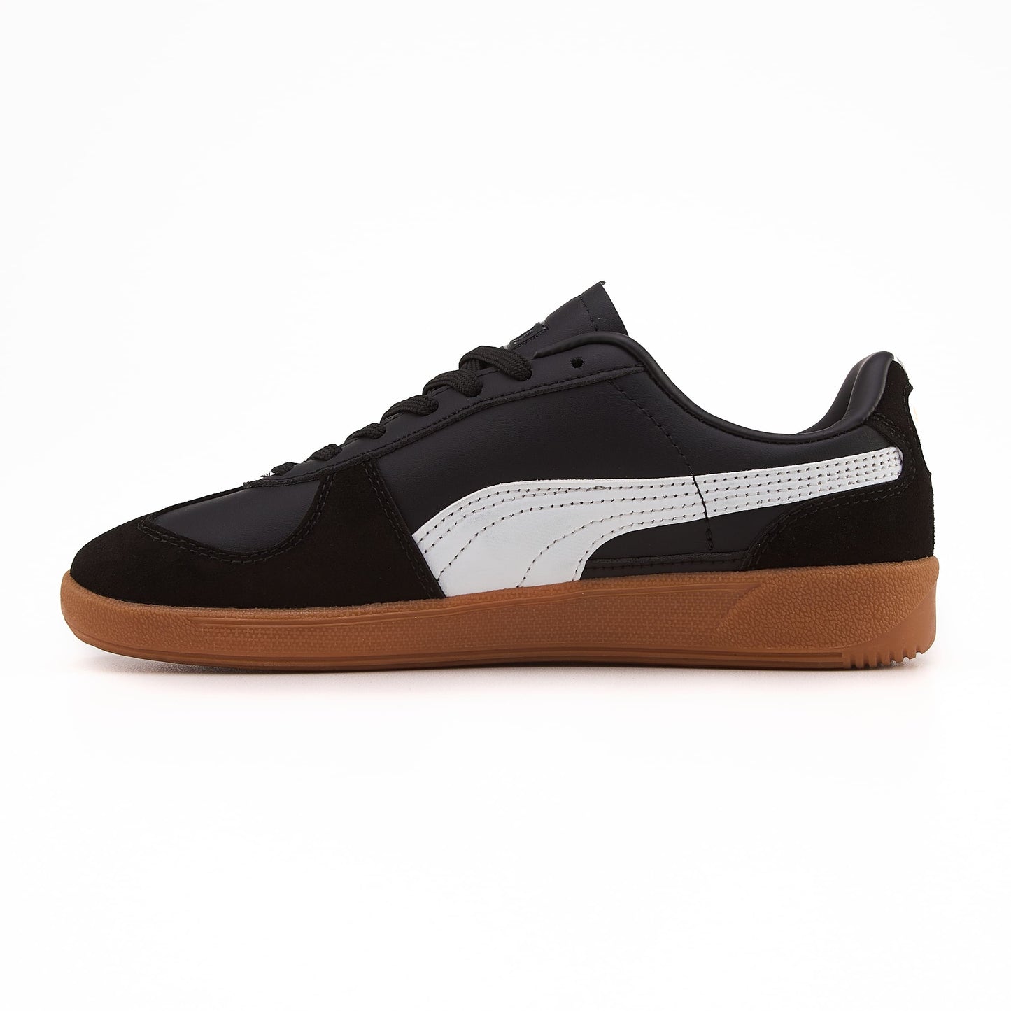 Puma Palermo Leather Black Gray Gum