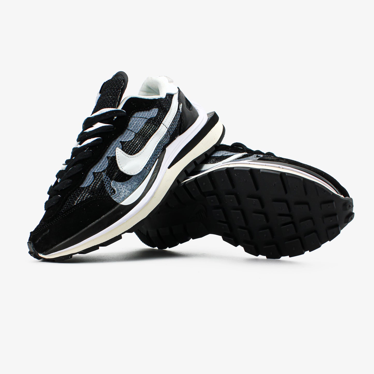 Sacai x Nike VaporWaffle Black White