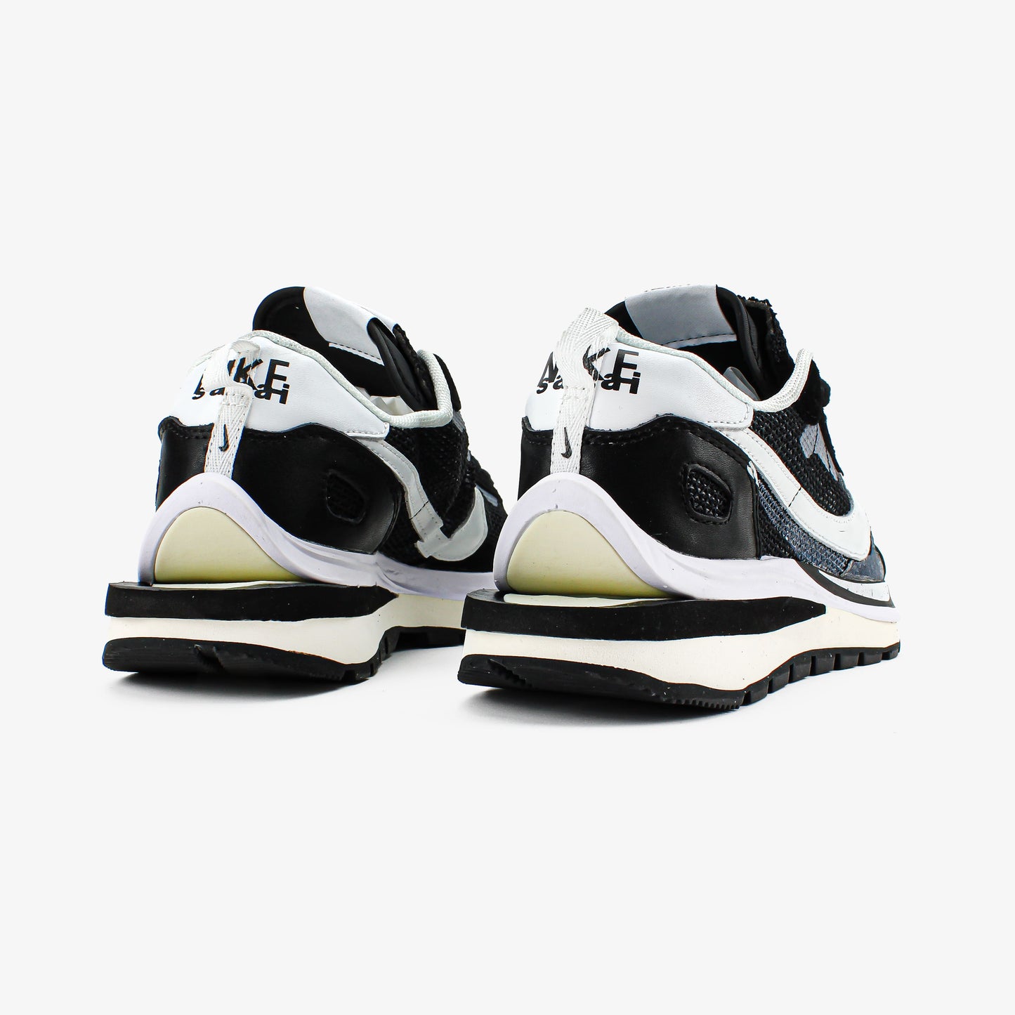 Sacai x Nike VaporWaffle Black White