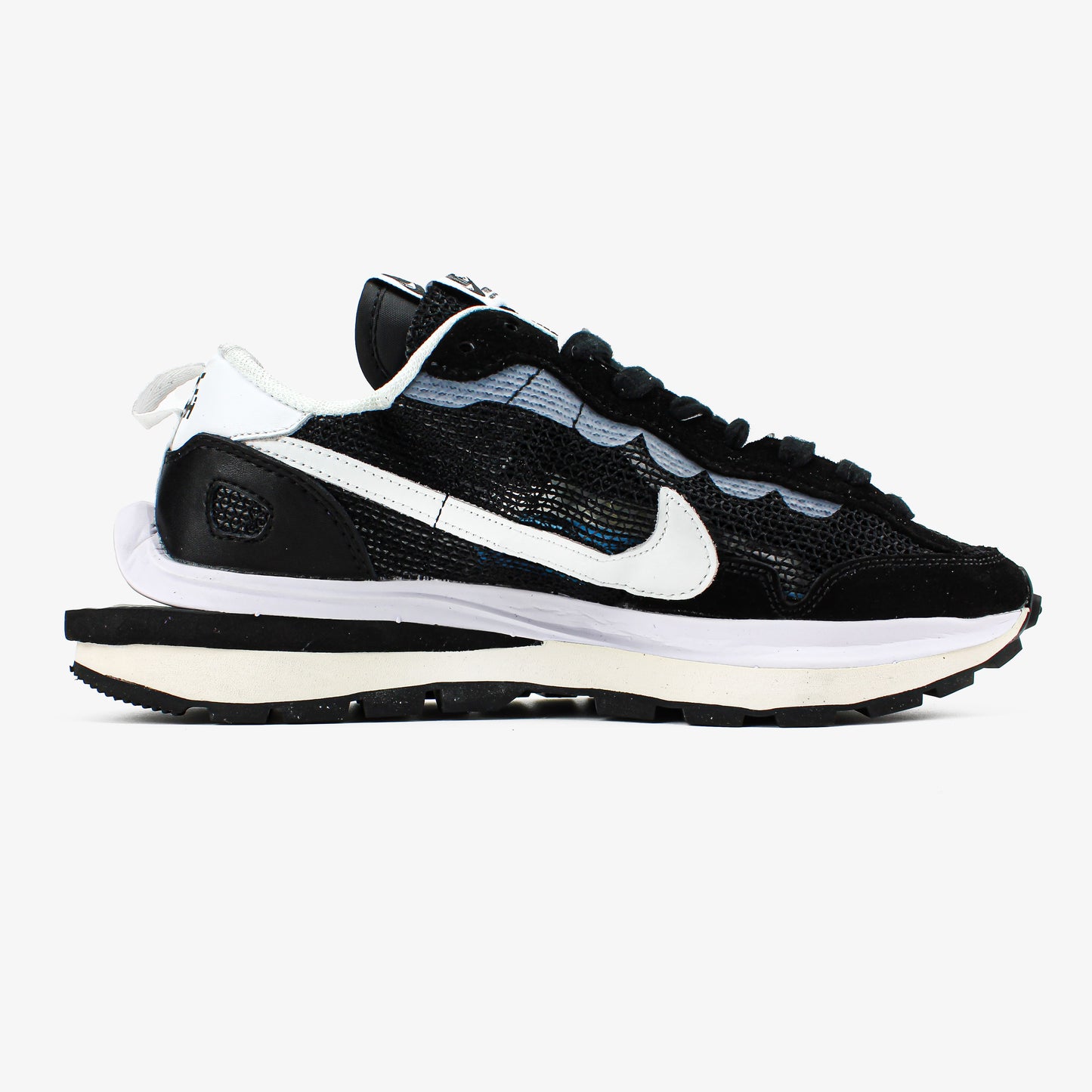 Sacai x Nike VaporWaffle Black White