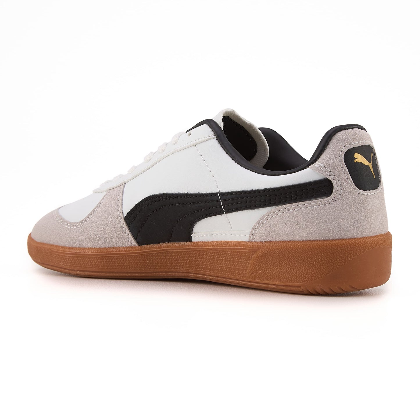 Puma Palermo Leather White Gray Gum