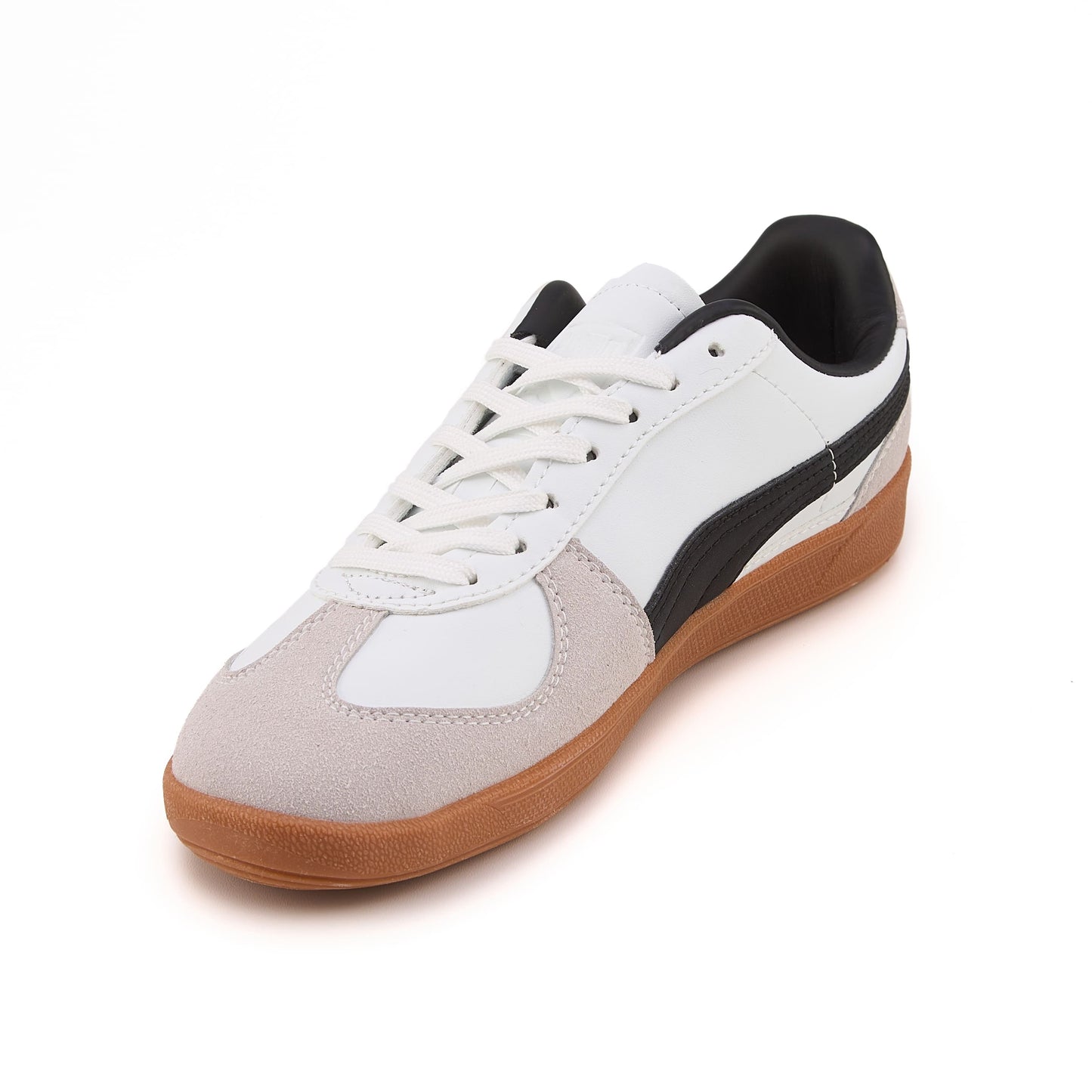 Puma Palermo Leather White Gray Gum