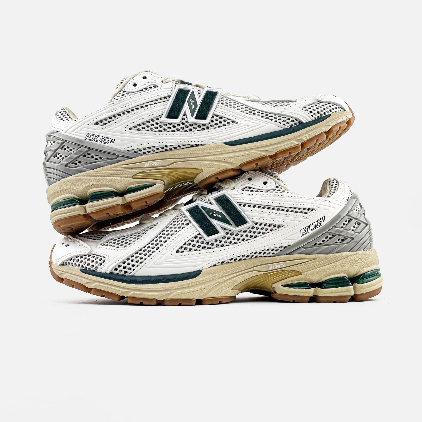 New Balance 1906R White Green Cream