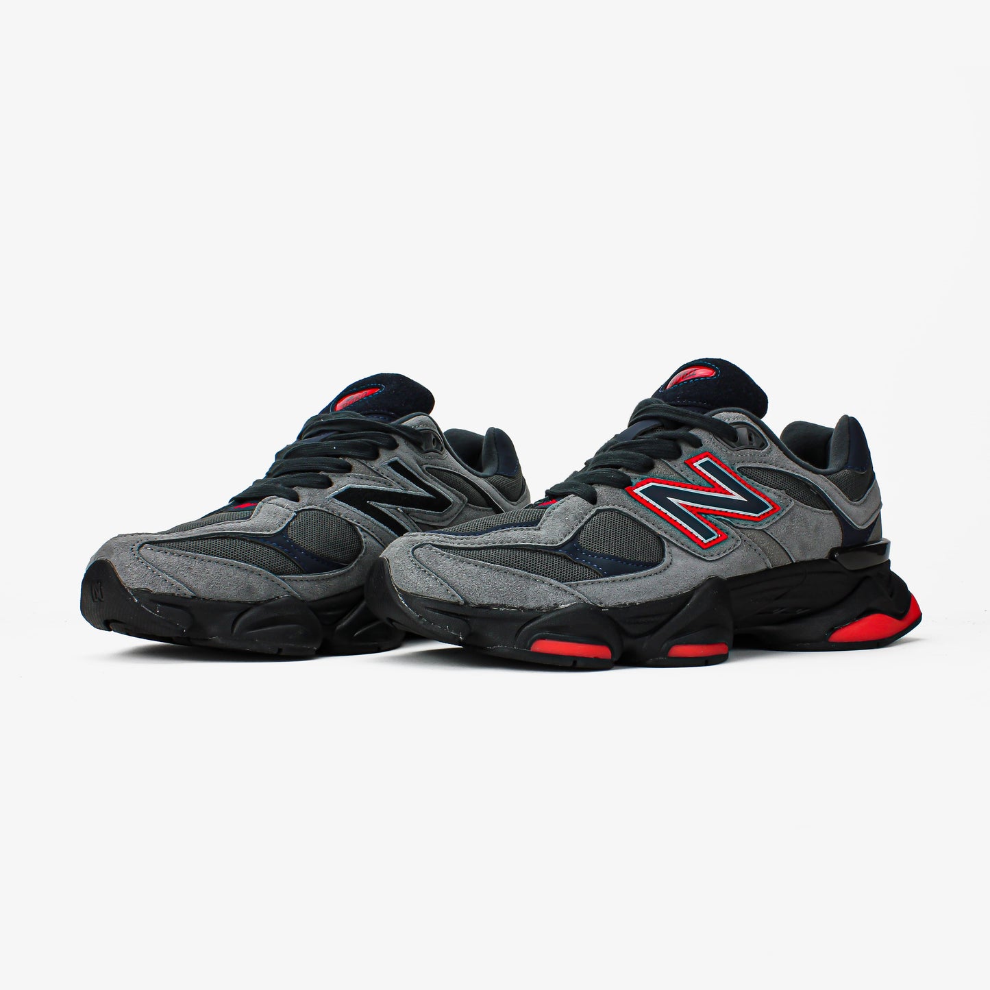 New Balance 9060 Grey Black Red