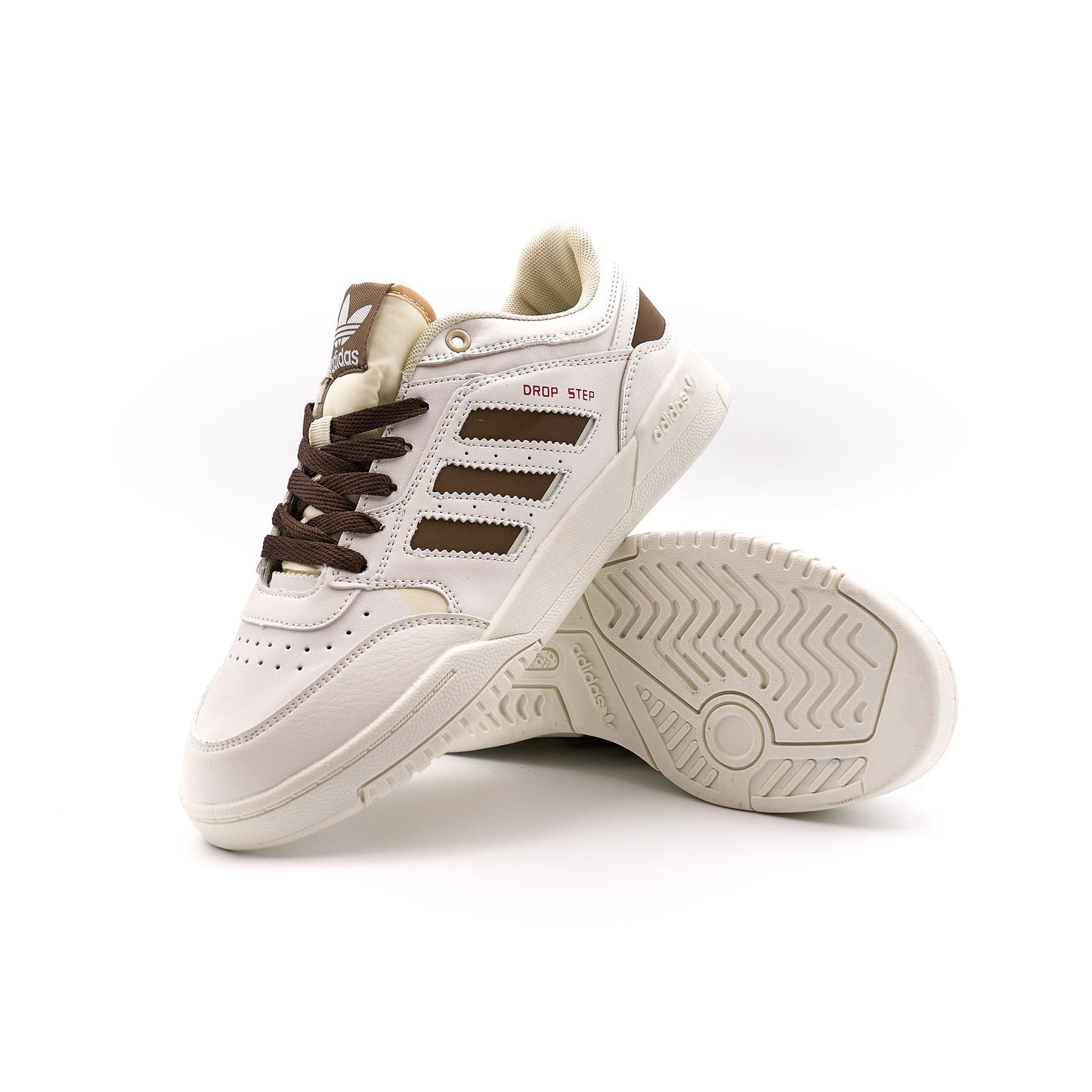 Adidas Drop Step Low White Brown
