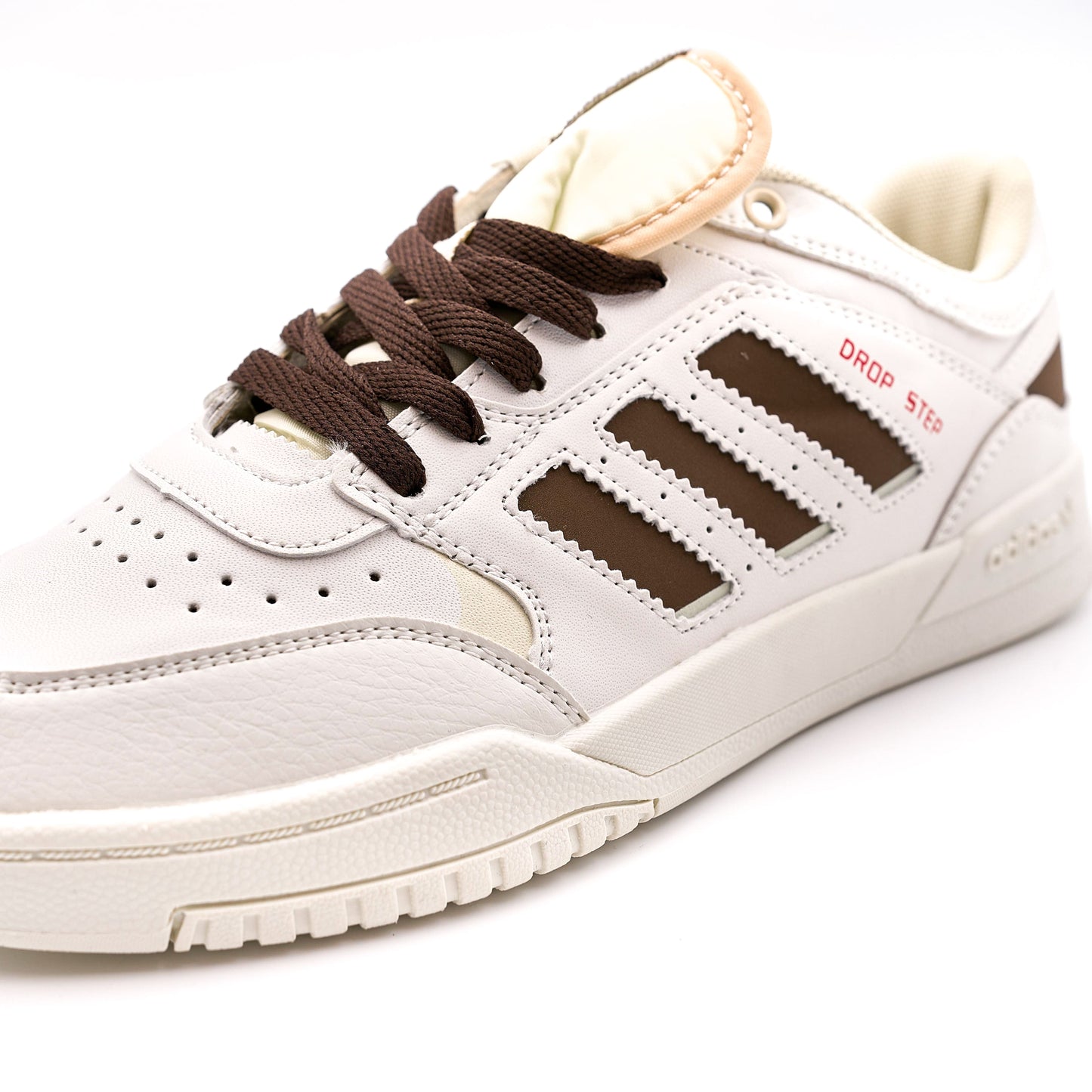 Adidas Drop Step Low White Brown