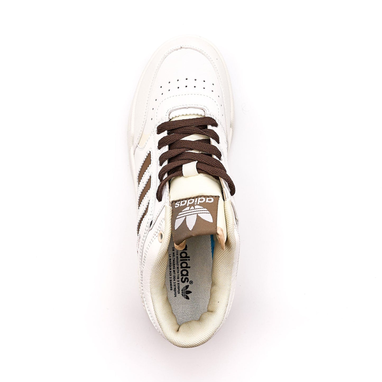Adidas Drop Step Low White Brown