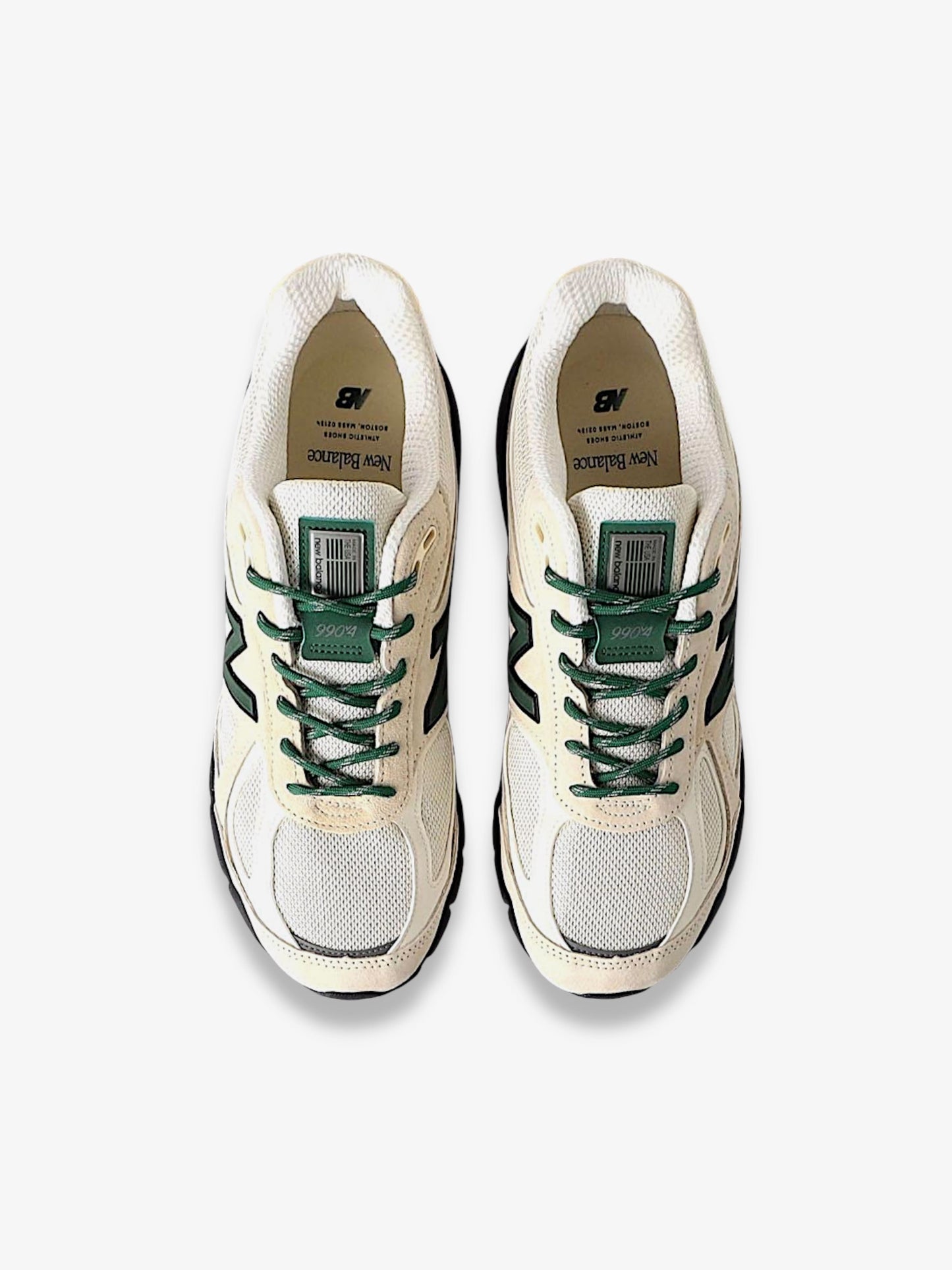 New Balance 990v4 Made in USA Macadamia Nut Black