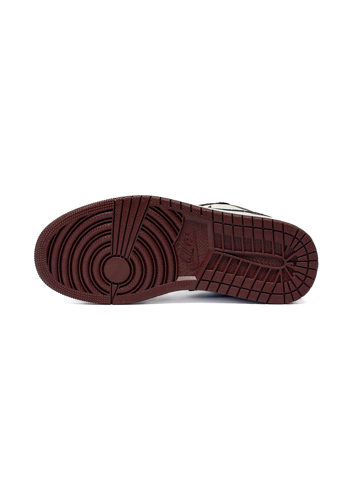 Nike Air Jordan Retro 1 Low Burgundy White
