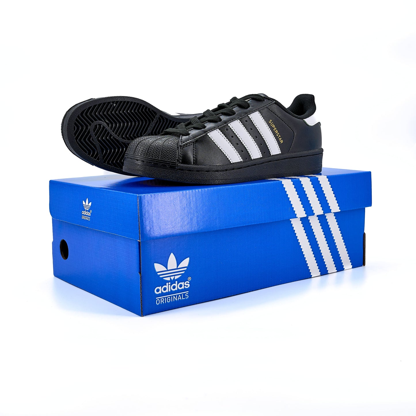 Adidas Superstar Black White