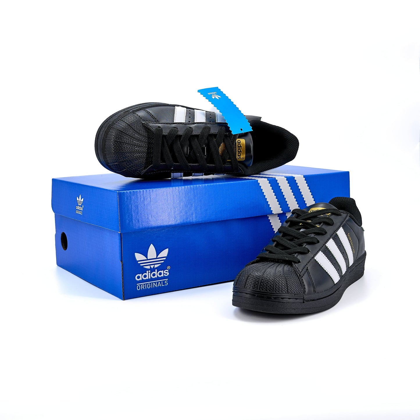 Adidas Superstar Black White