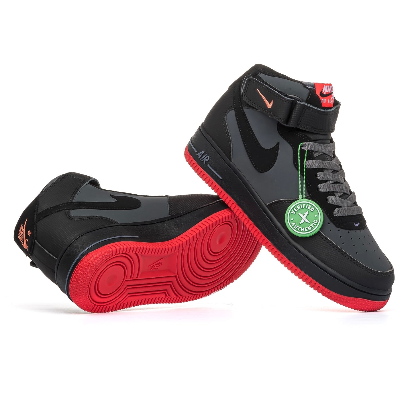 Nike Air Force 1 Mid '07 Black Red
