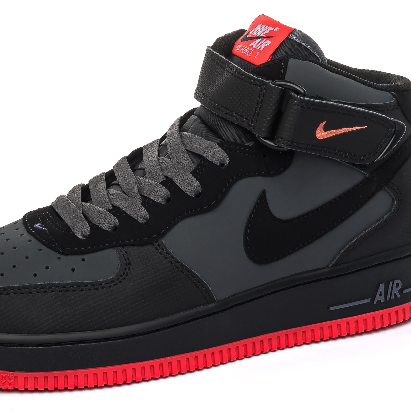 Nike Air Force 1 Mid '07 Black Red