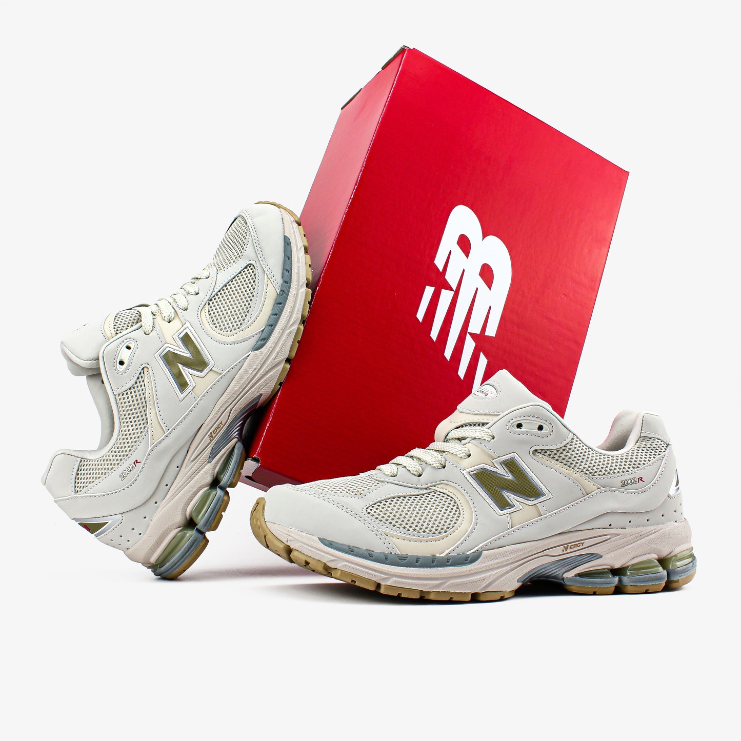 New Balance 2002R Off White Beige Silver