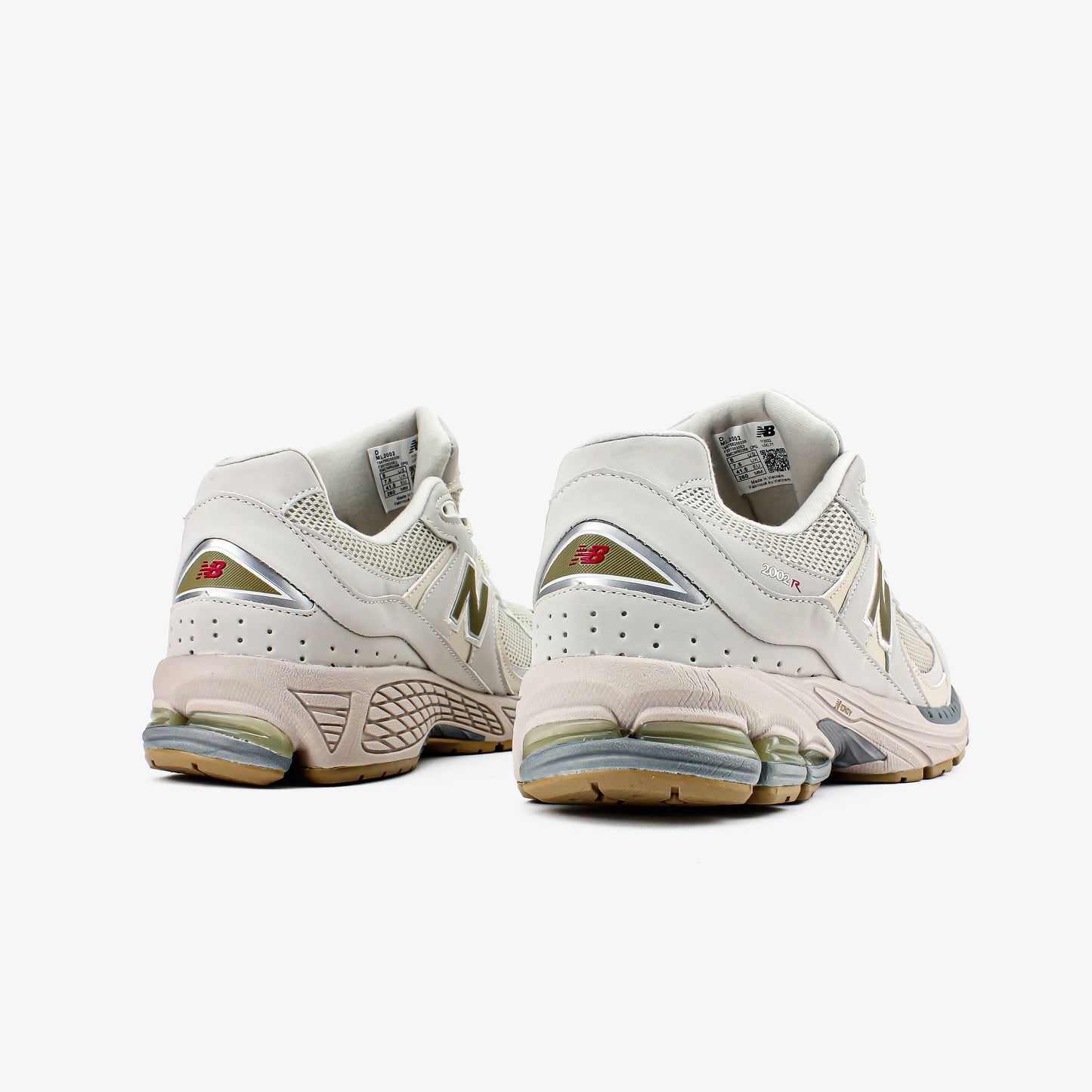 New Balance 2002R Off White Beige Silver