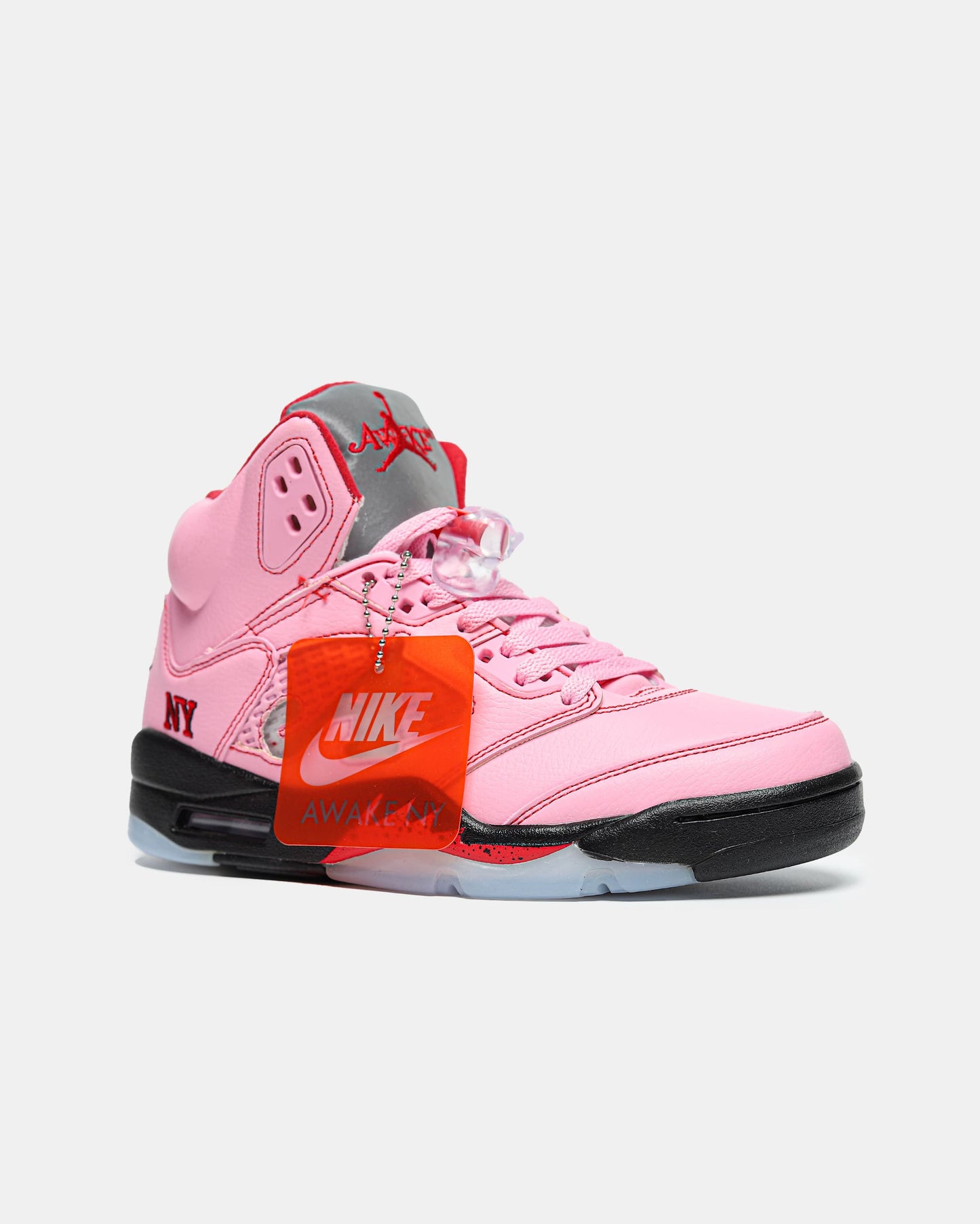 AWAKE NY x Nike Air Jordan 5 Retro Boro Arctic Pink