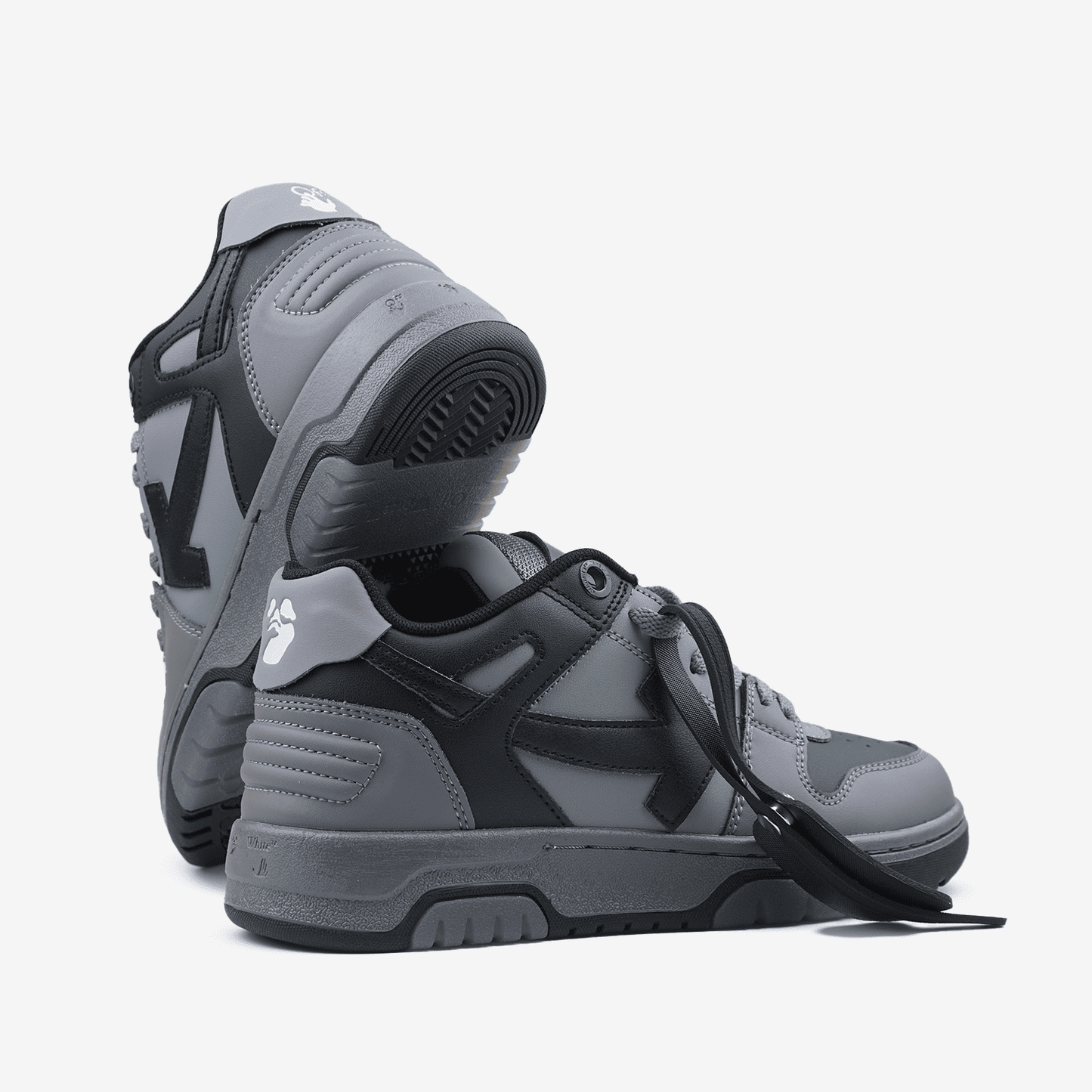 Off-White Out of Office Low Tops Black Gradient