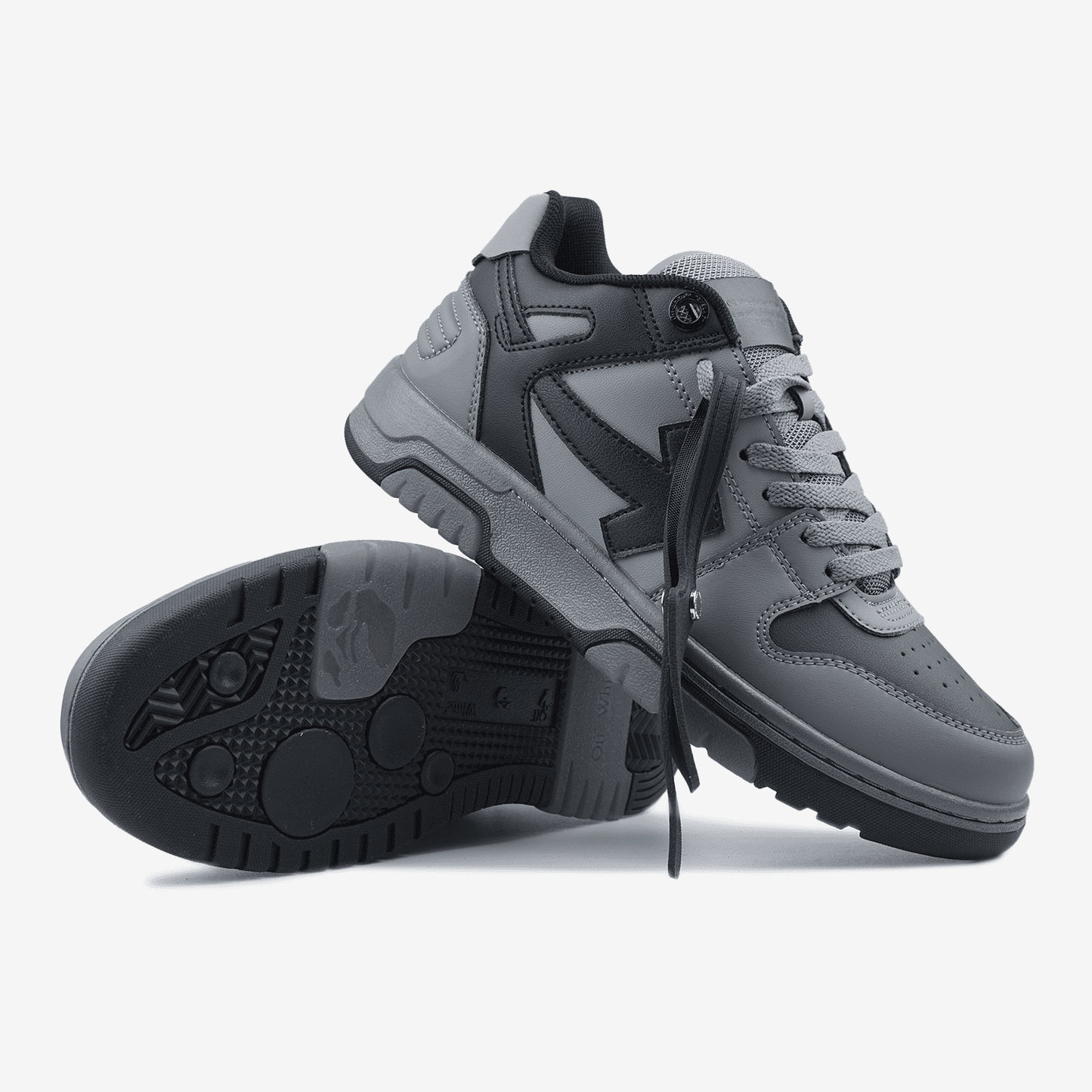 Off-White Out of Office Low Tops Black Gradient