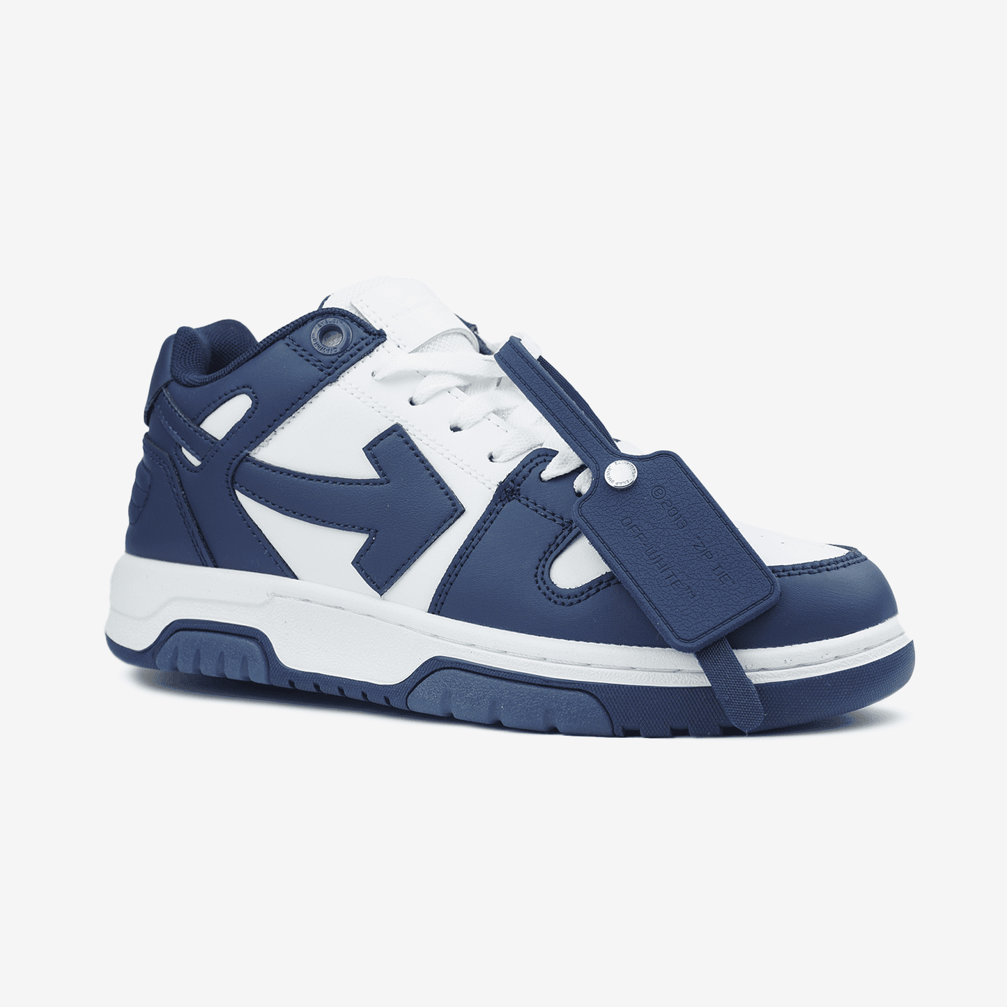 Off-White Out of Office Tops Dark Blue White
