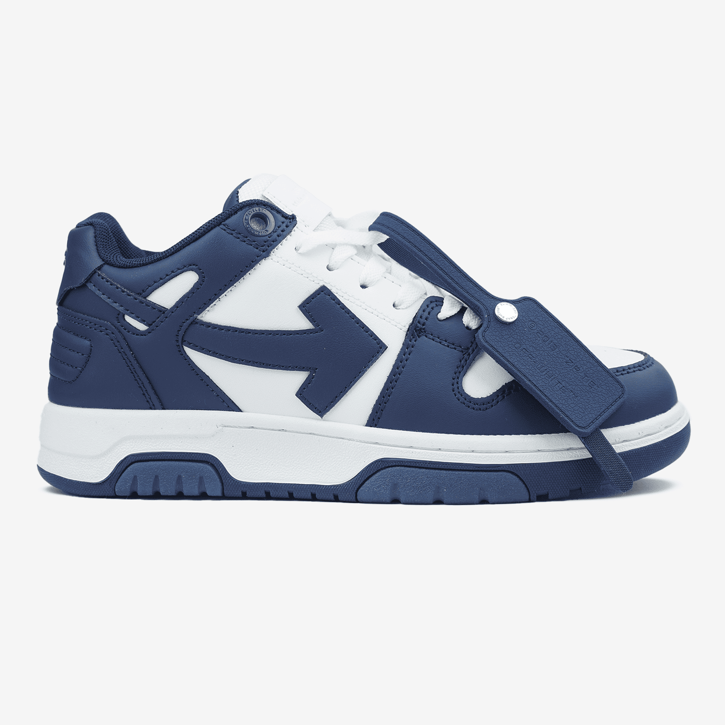 Off-White Out of Office Tops Dark Blue White