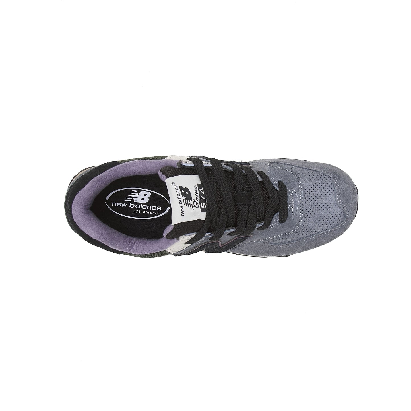 New Balance 574 Cordura Grey Black Violet