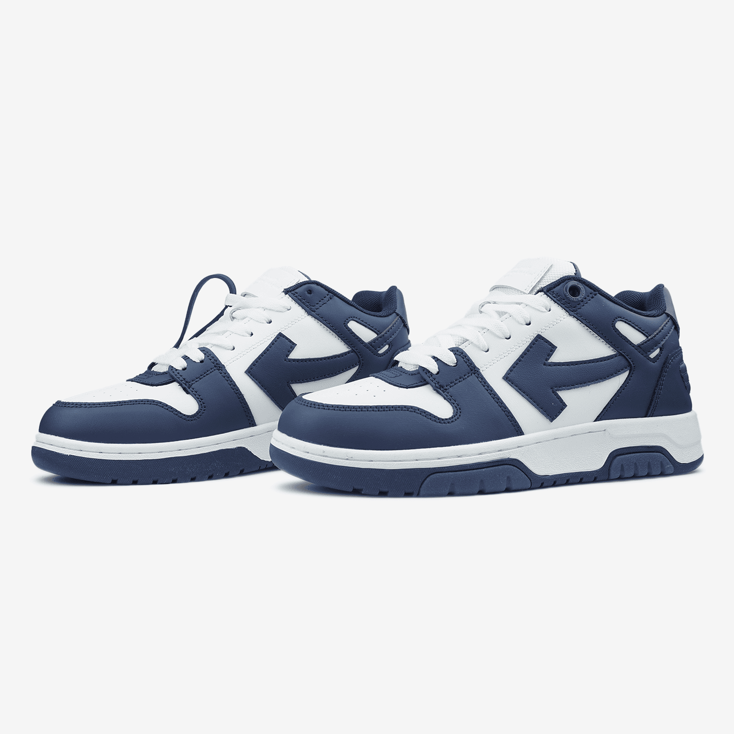 Off-White Out of Office Tops Dark Blue White