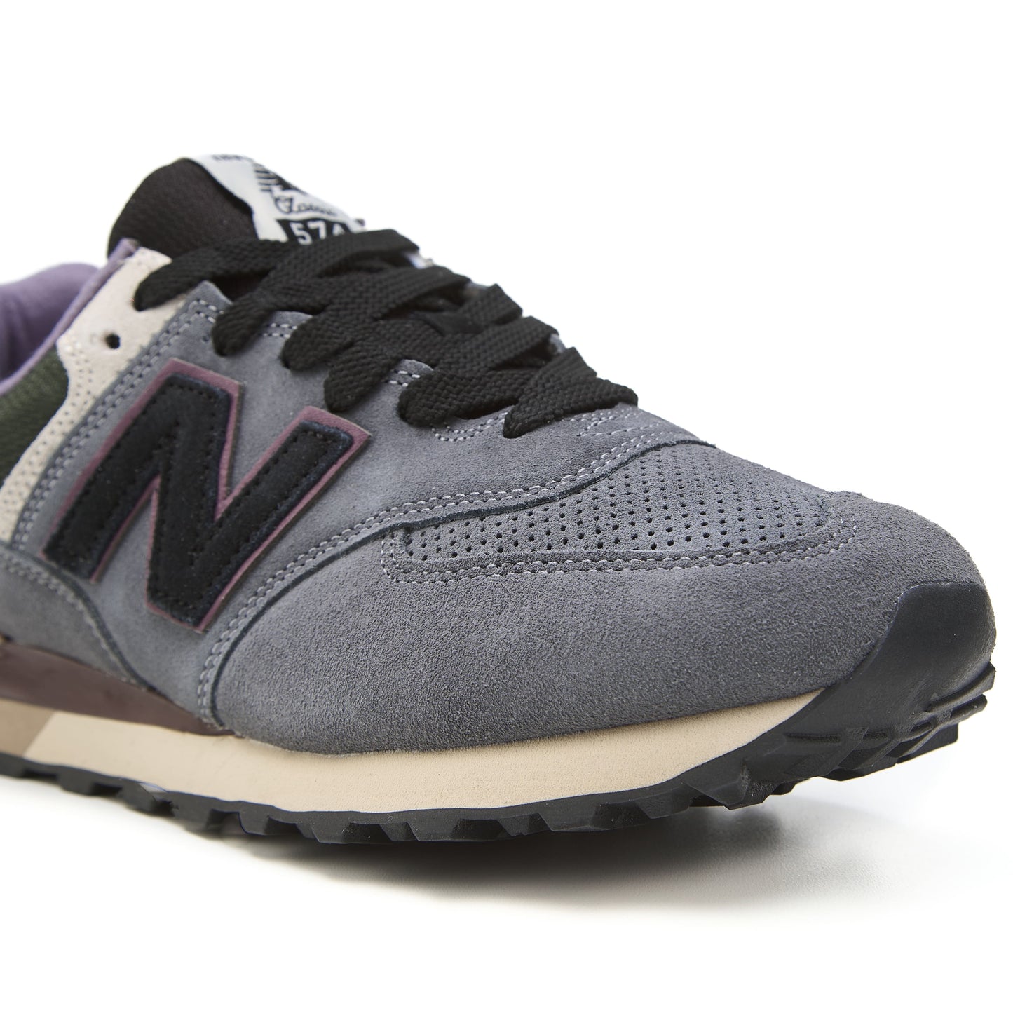 New Balance 574 Cordura Grey Black Violet