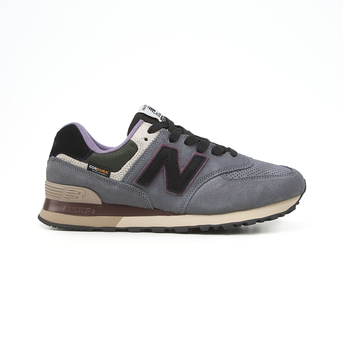 New Balance 574 Cordura Grey Black Violet