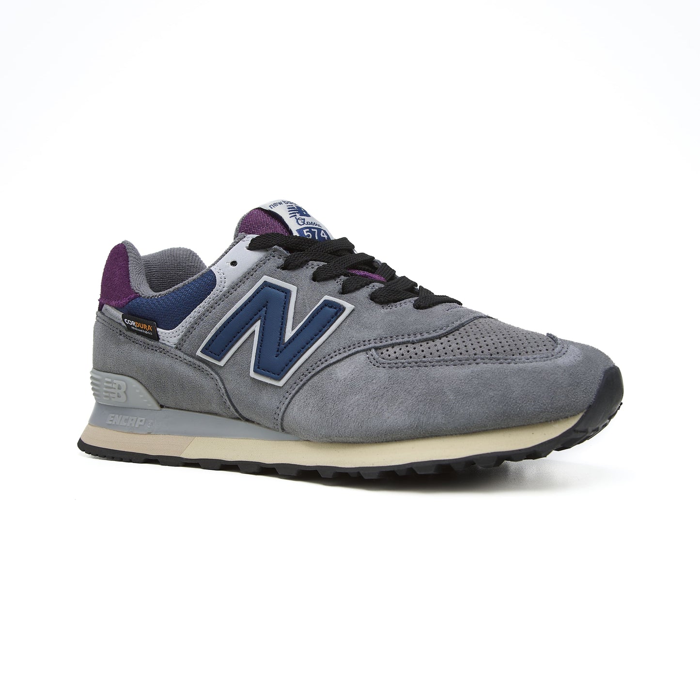 New Balance 574 Cordura Grey Blue Violet