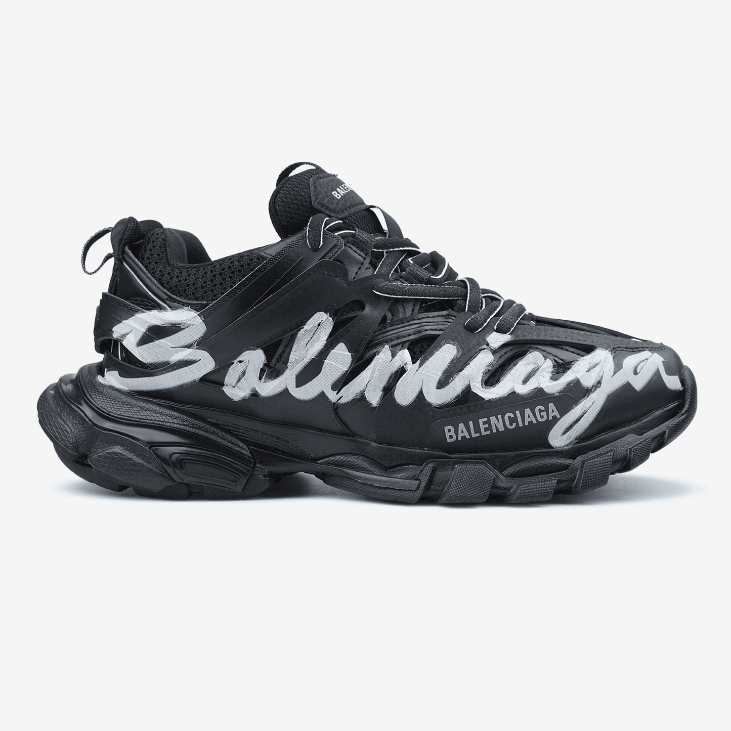 Balenciaga Track Sneaker Signature Black White