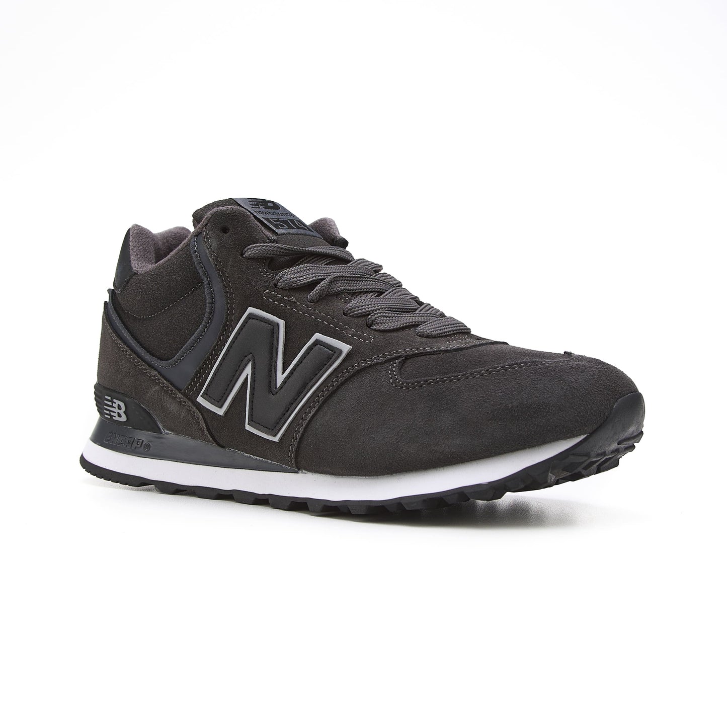 New Balance 574 Grey White Fur