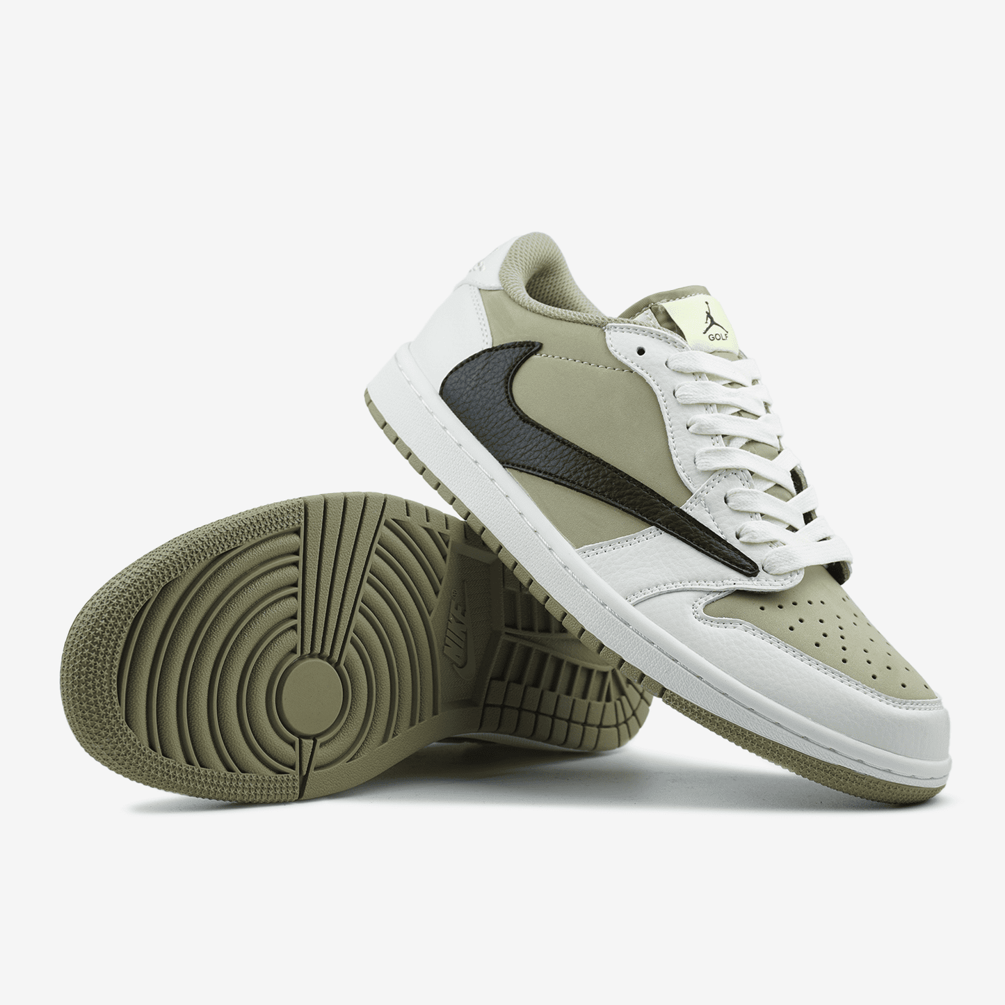 Nike Air Jordan 1 Low x Travis Scott Golf Lime Beige