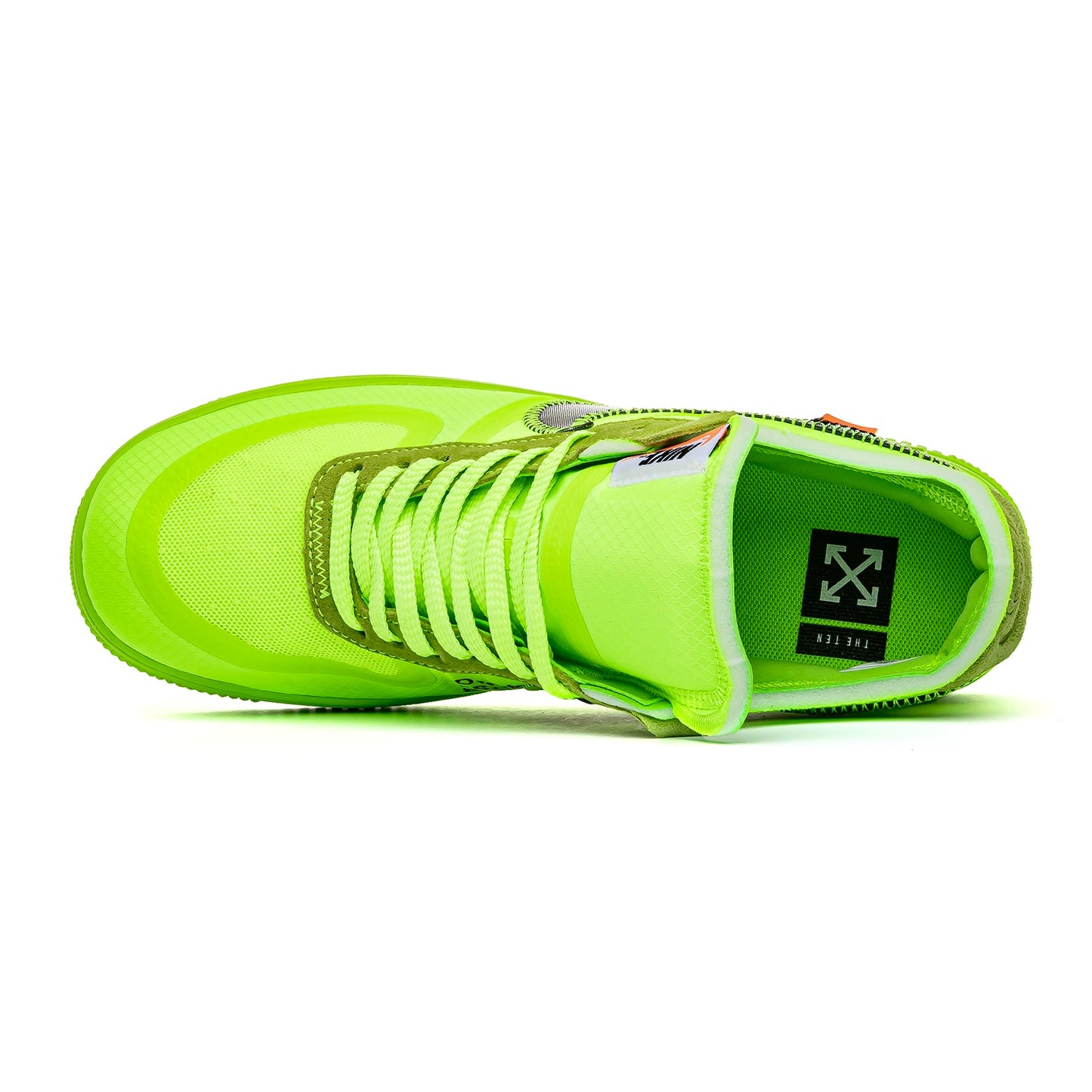 Nike Air Force x Off White 1 Low Green