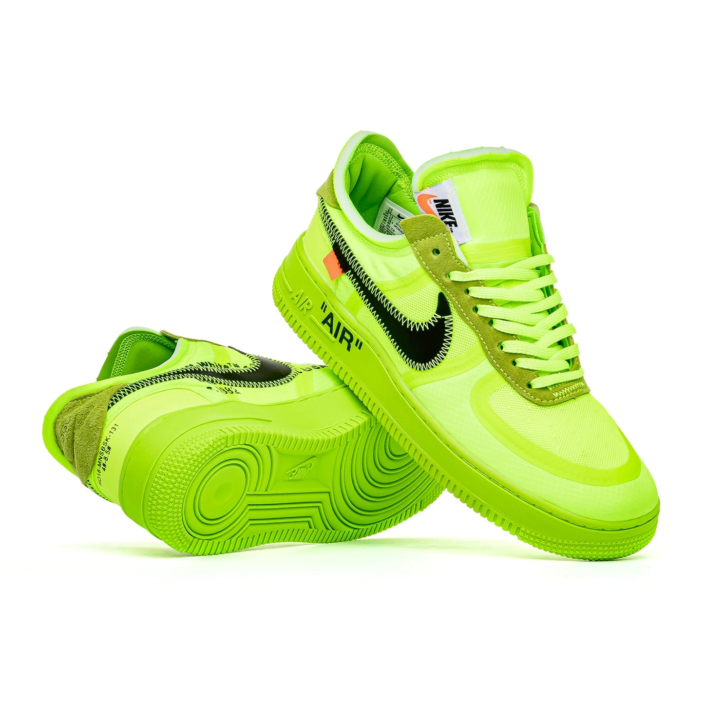 Nike Air Force x Off White 1 Low Green