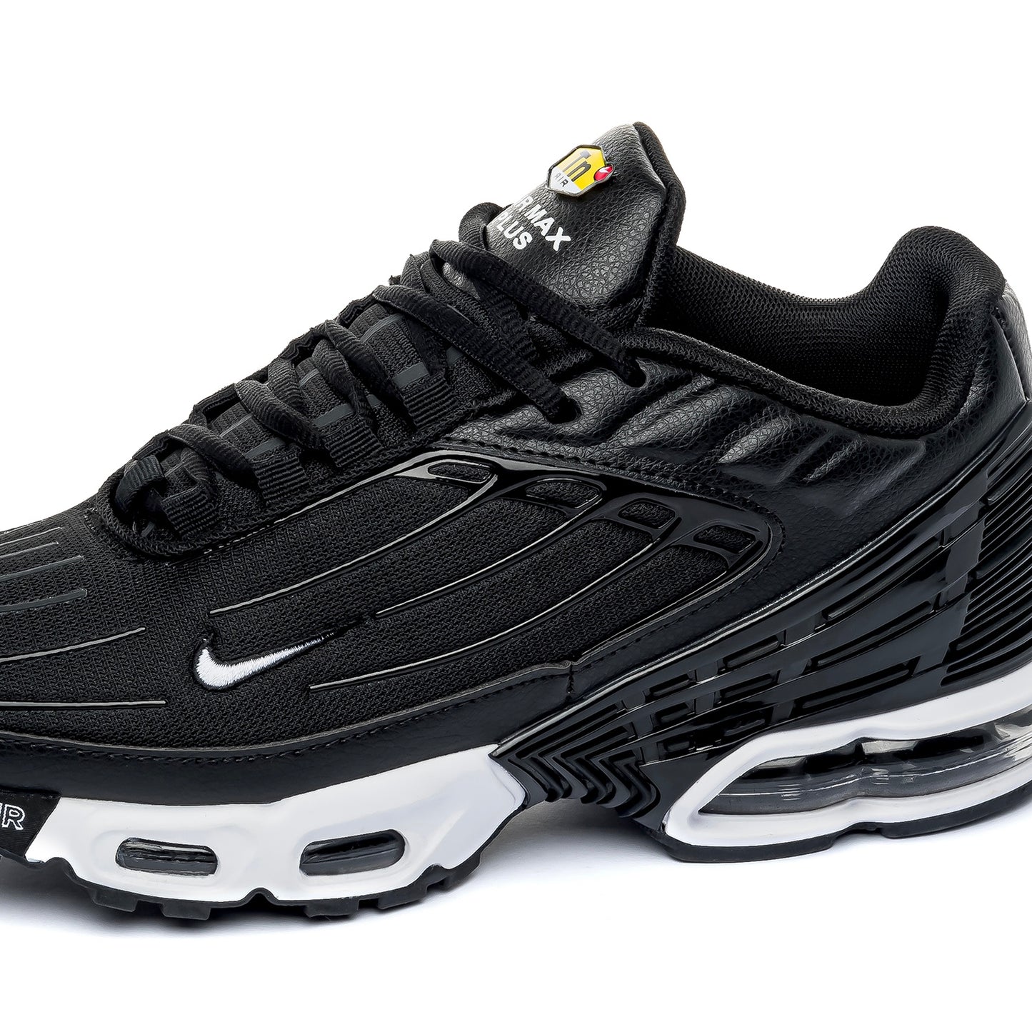 Nike Air Max TN Plus 3 Leather Black White