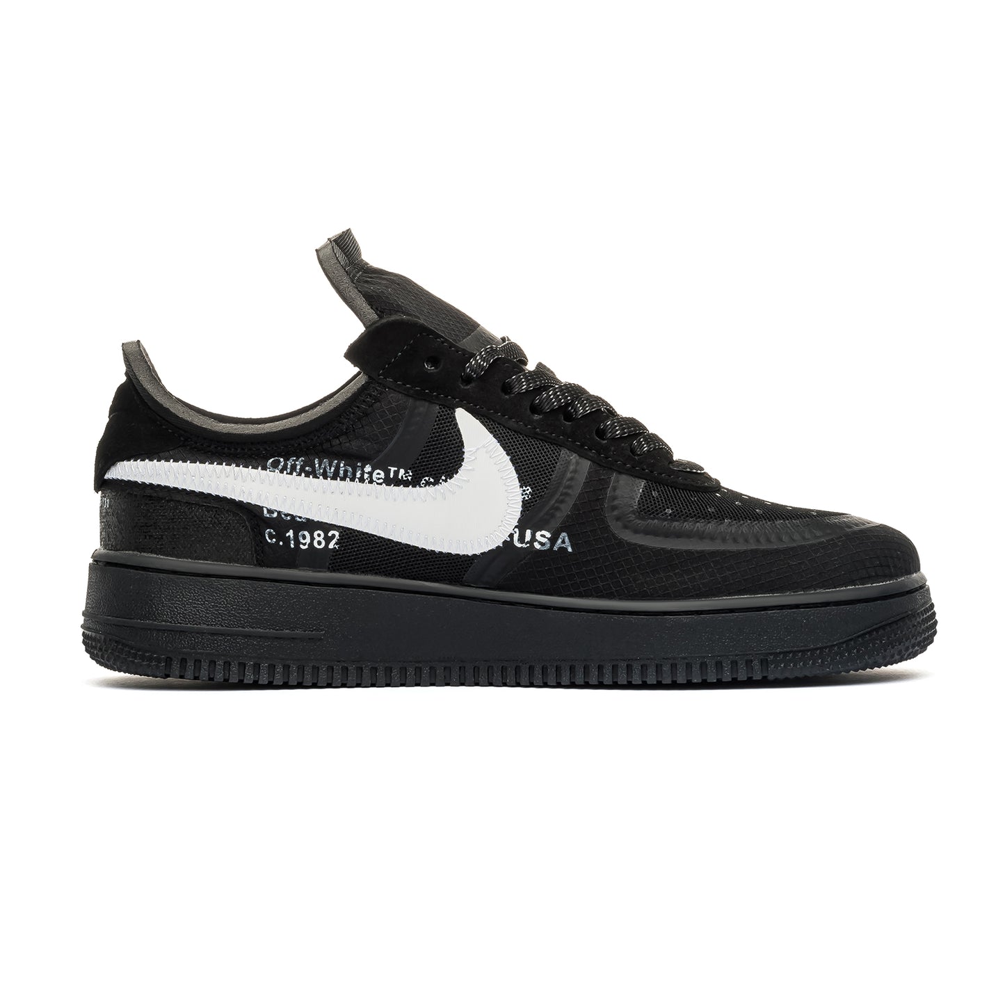 Nike Air Force x Off White 1 Low Black