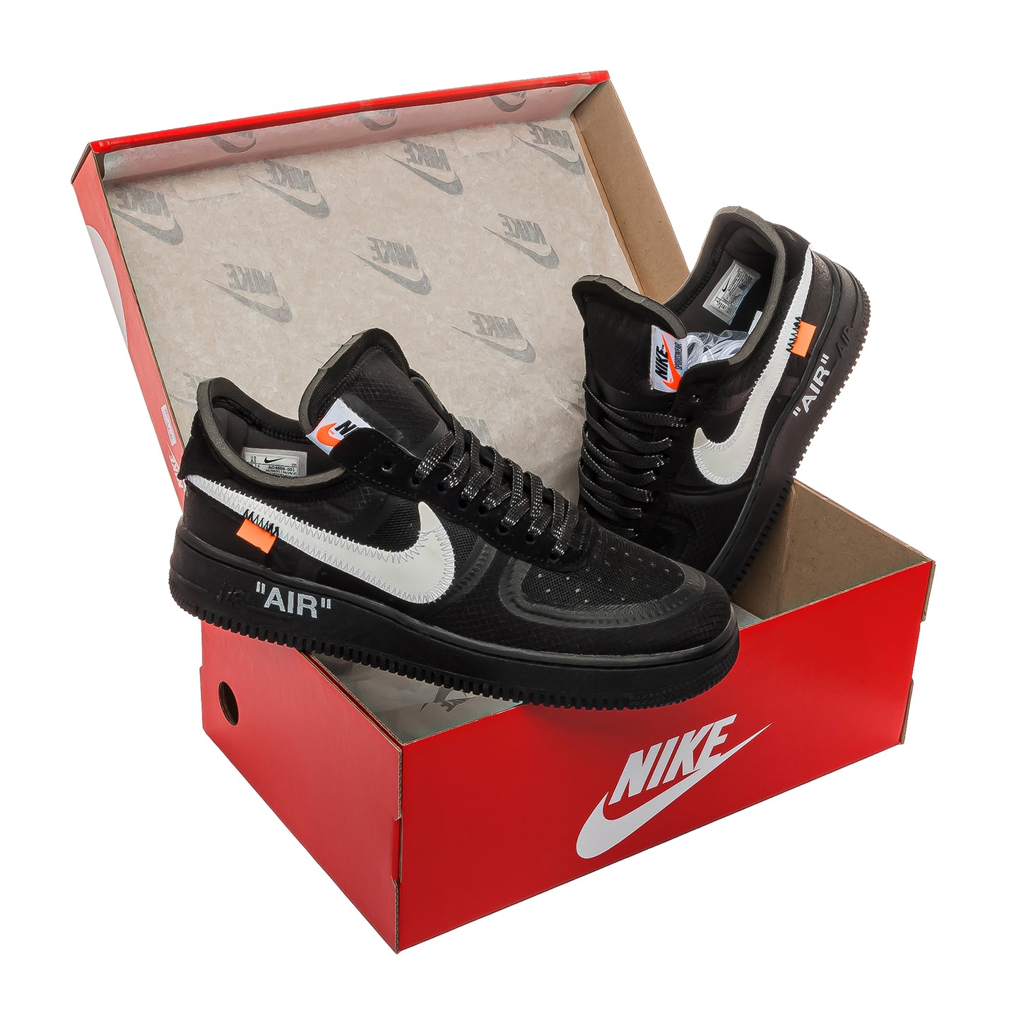 Nike Air Force x Off White 1 Low Black