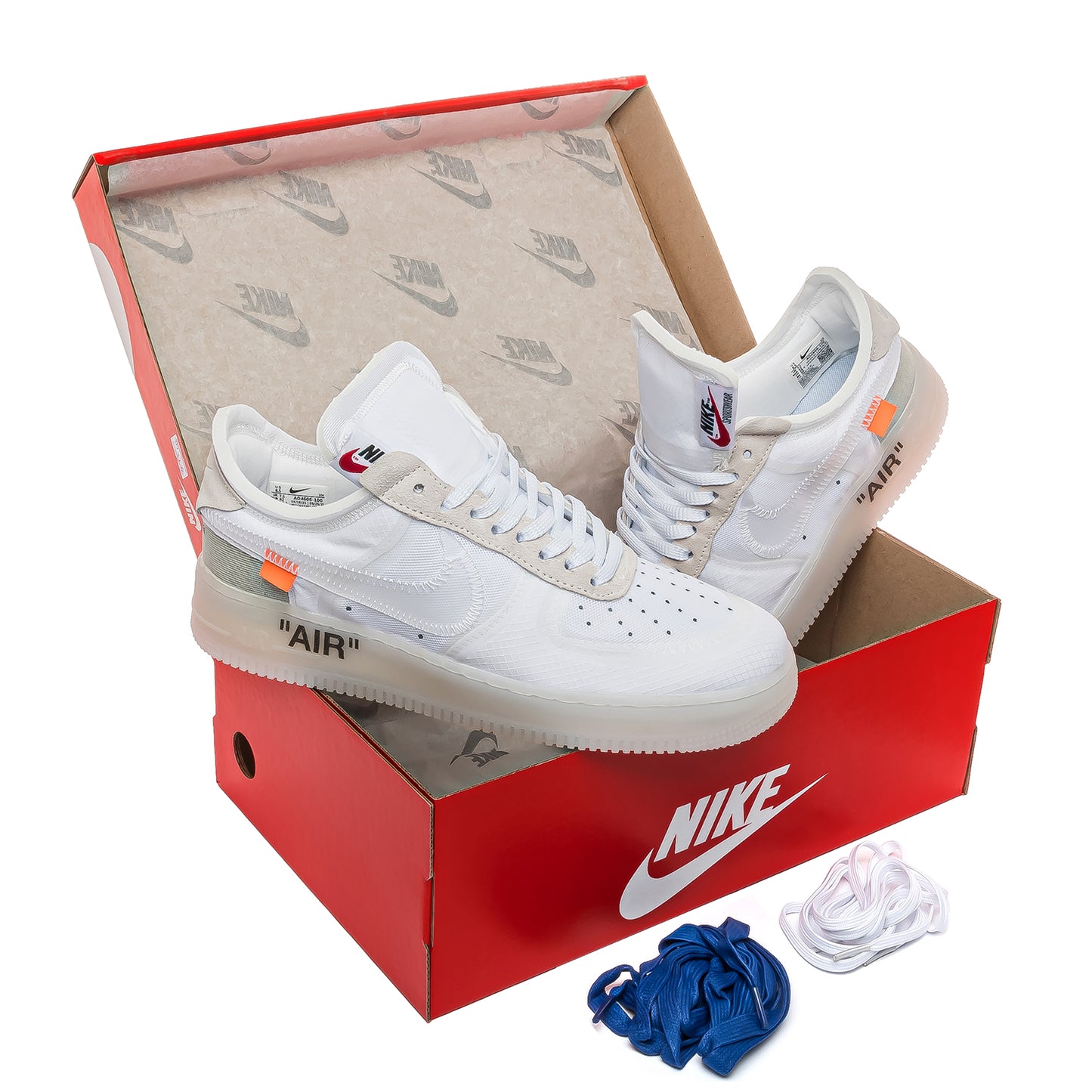 Nike Air Force x Off White 1 Low White