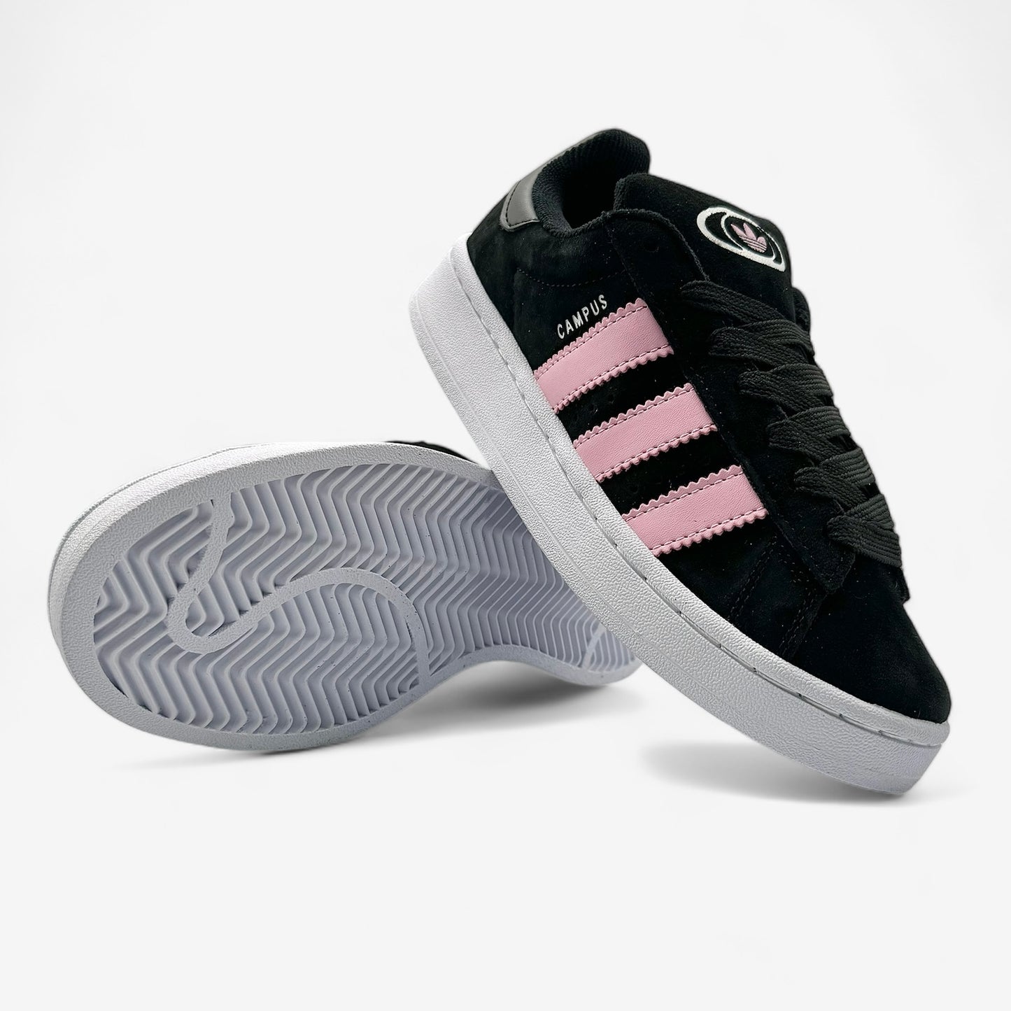 Adidas Campus Black True Pink