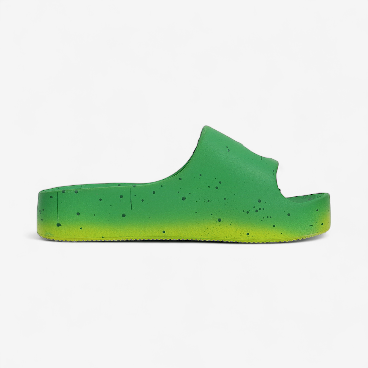 Nike Slides Green Yellow