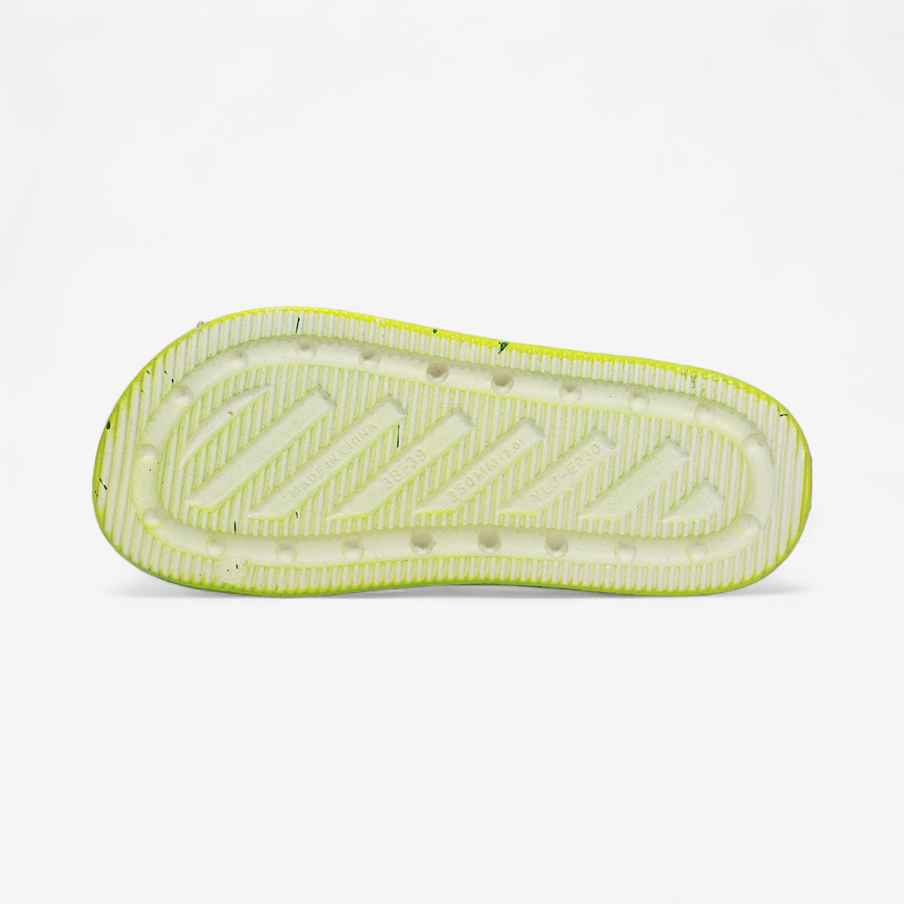 Nike Slides Green Yellow