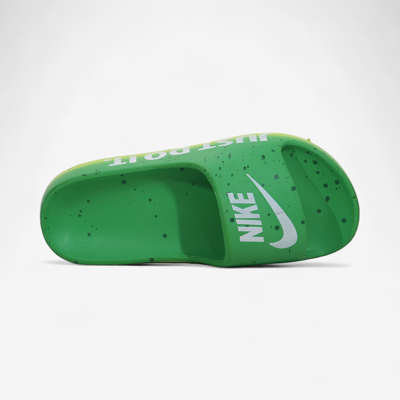 Nike Slides Green Yellow