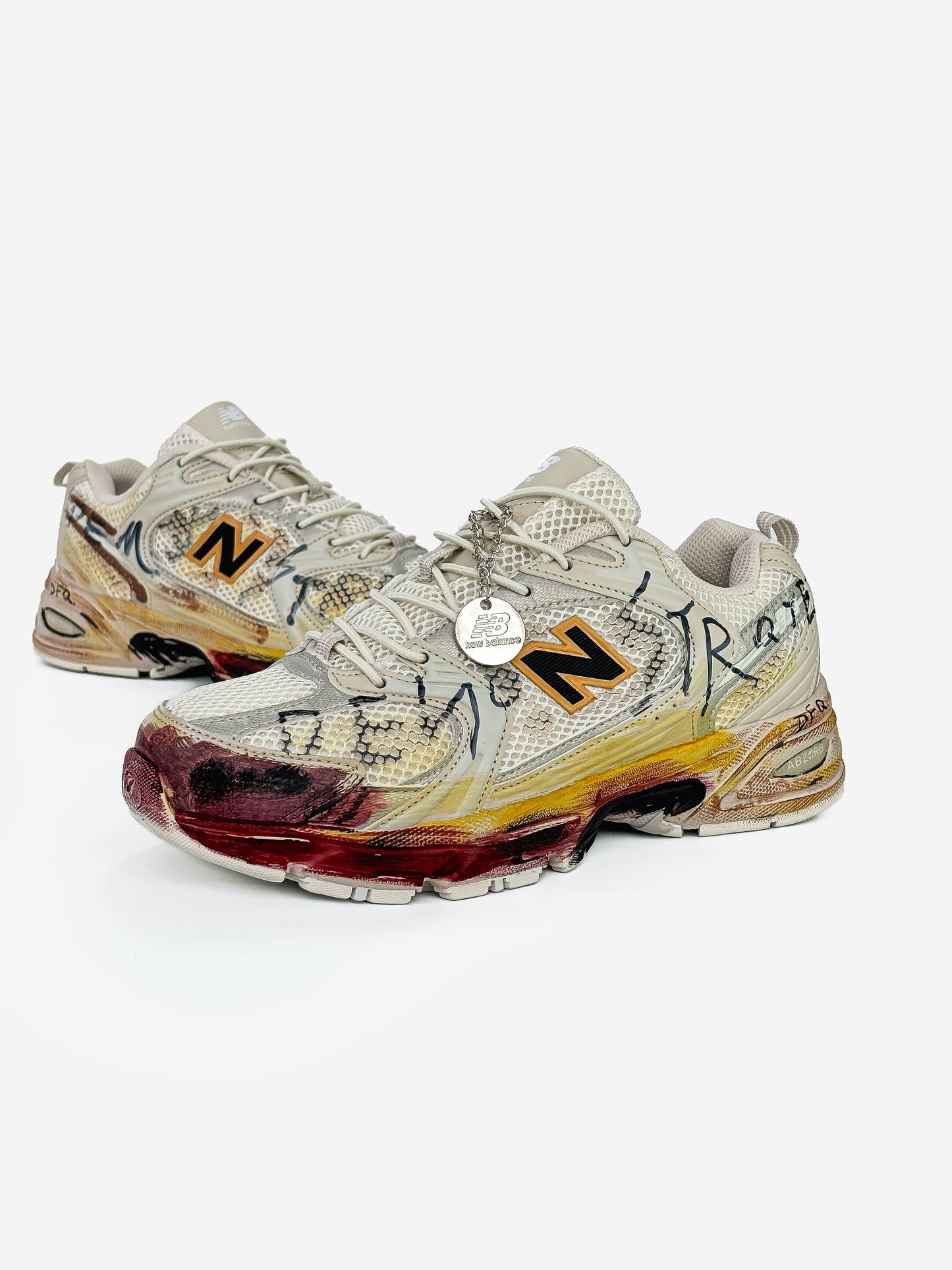 New Balance 530 Custom Edition Beige Red