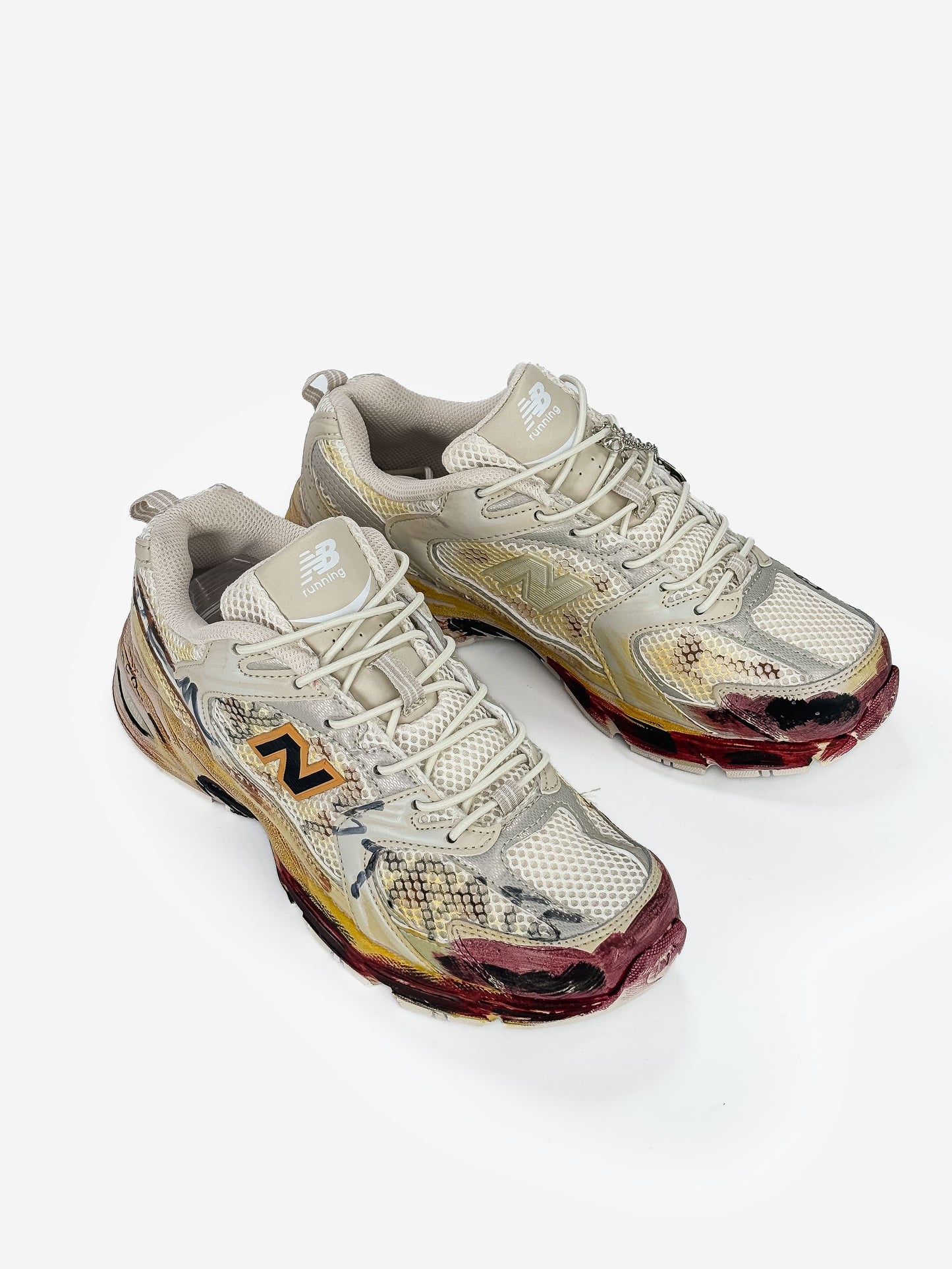 New Balance 530 Custom Edition Beige Red