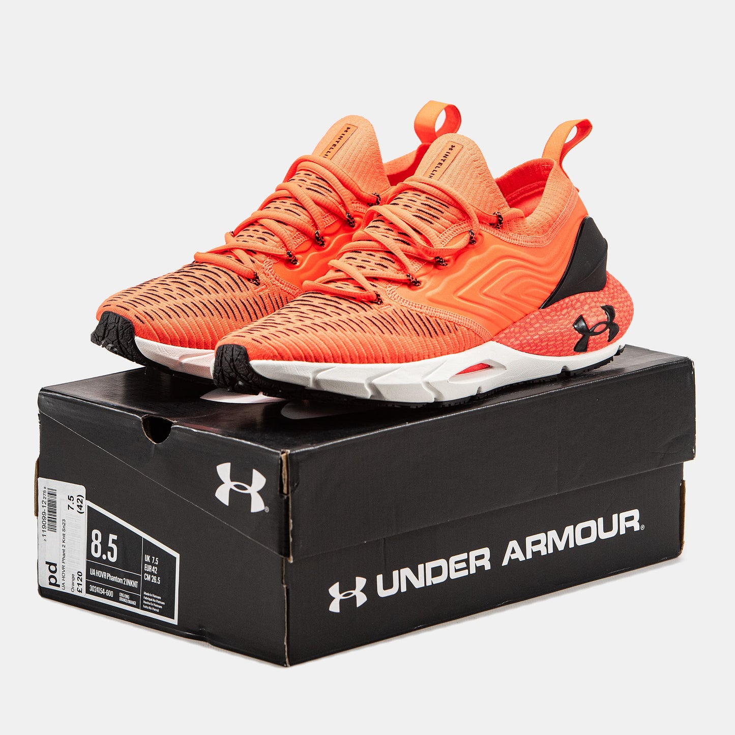 Under Armour Phantom 2 Trainers Orange Original