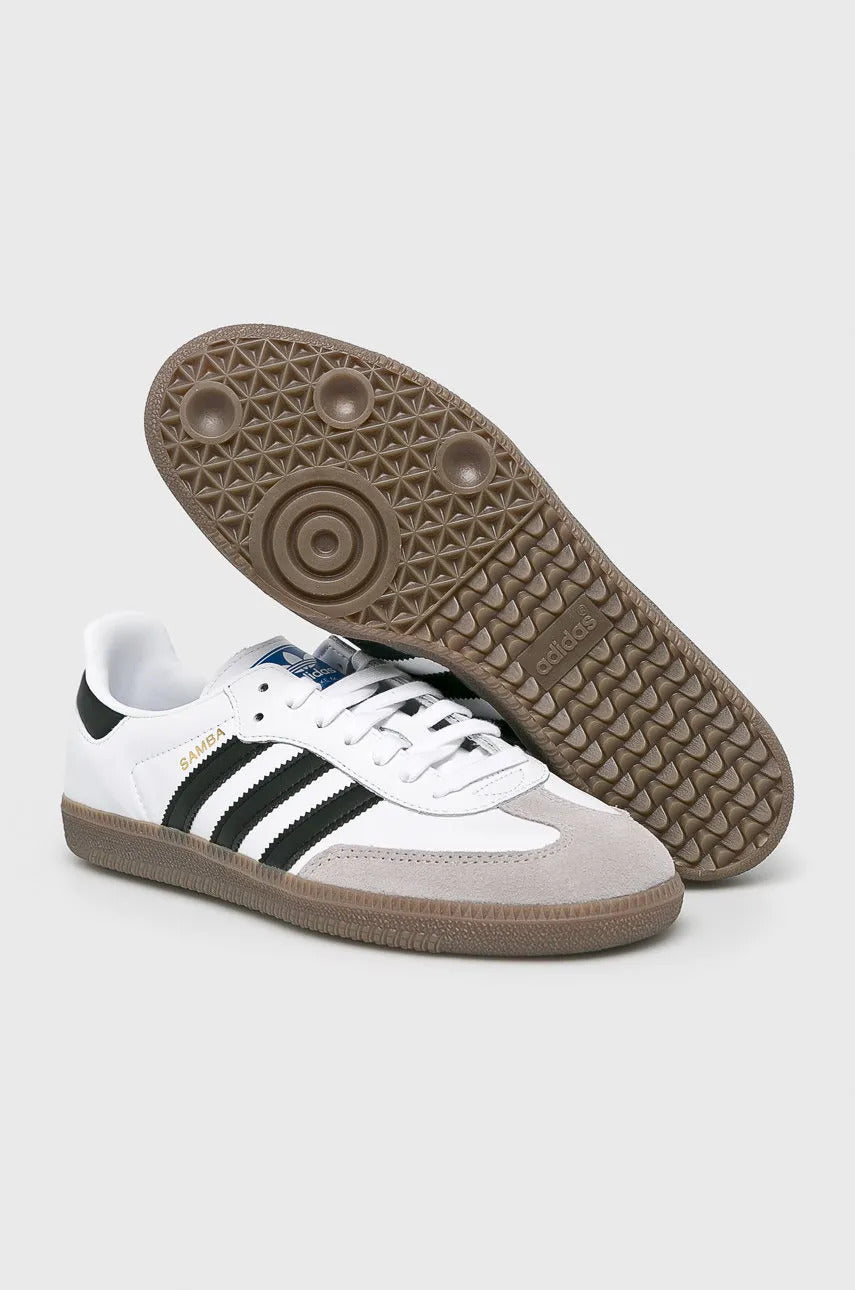 Adidas Samba White Brown Black