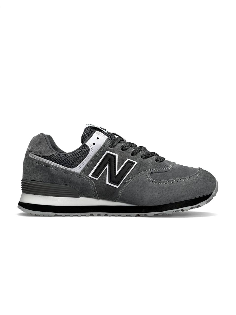 New Balance 574 Grey White Reflective