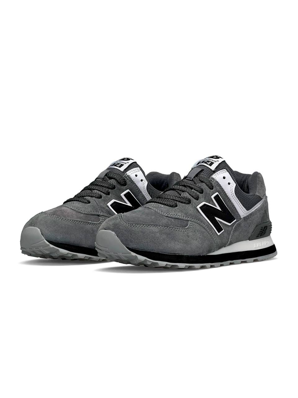 New Balance 574 Grey White Reflective