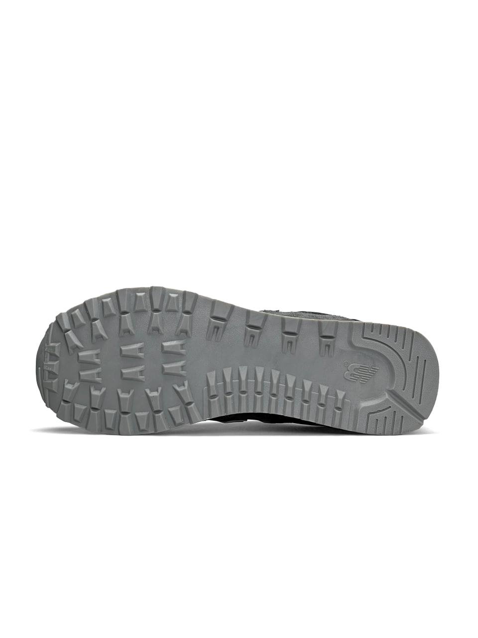 New Balance 574 Dark Grey Black